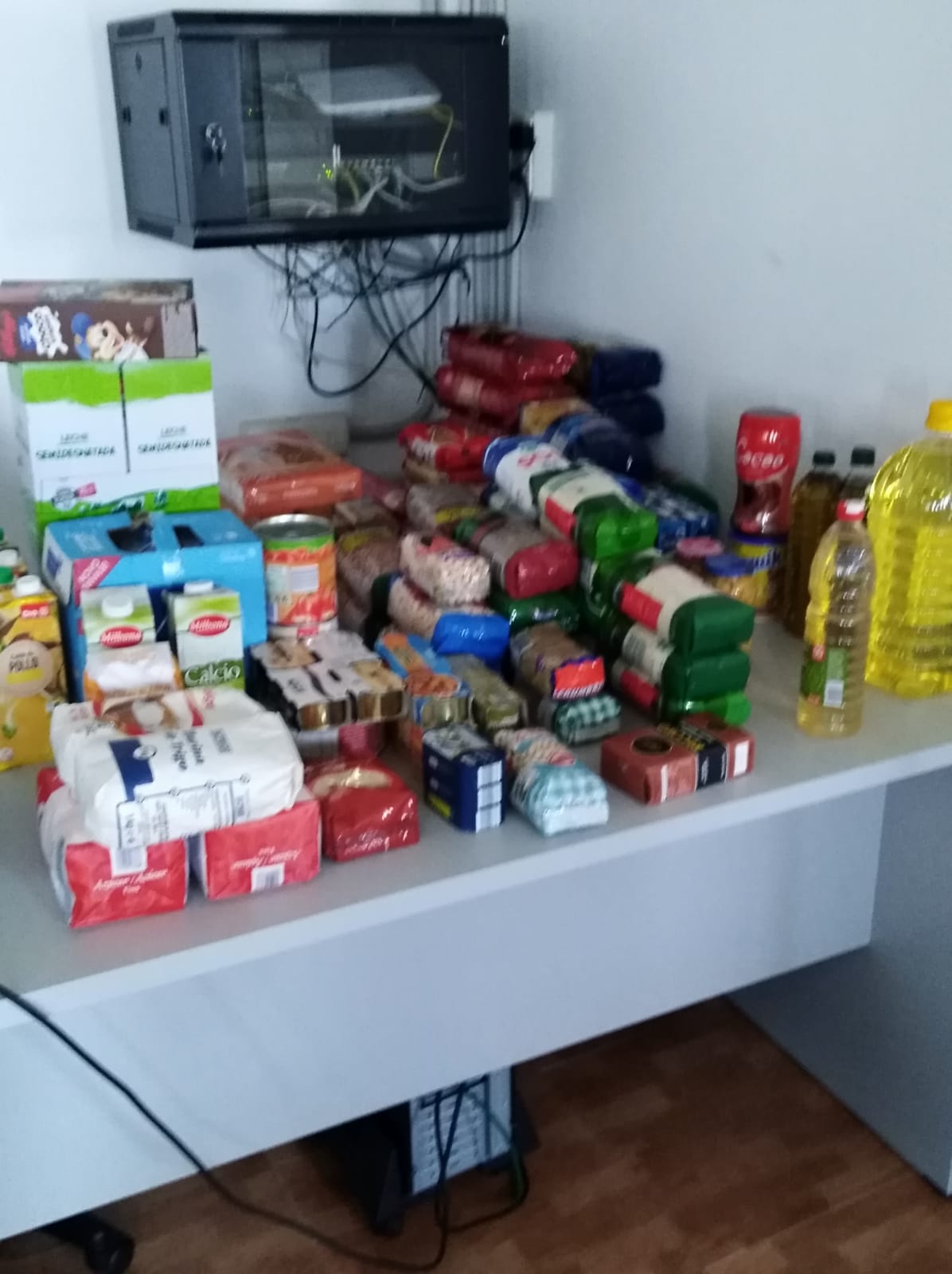 Alimentos recolectados